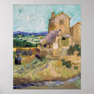 Affiche Vincent van Gogh - Le Vieux Moulin