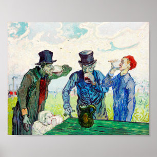 Affiche Vincent Van Gogh Les Boissons Art