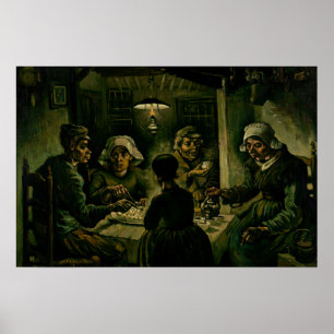 Affiche Vincent van Gogh - Les Mangeurs de pommes de terre