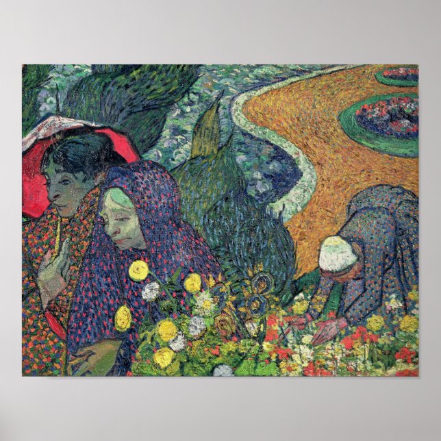 Affiche Vincent van Gogh | Mesdames d'Arles, 1888 (Devant)