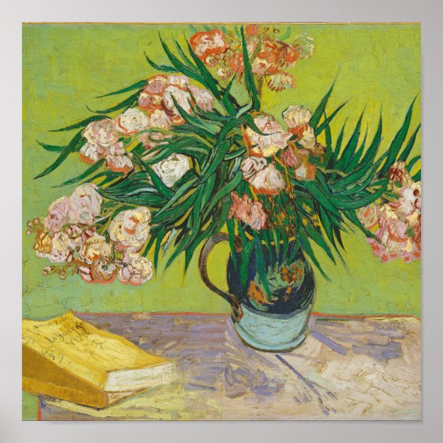 Affiche Vincent Van Gogh Oleanders (Devant)