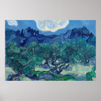 Vincent Van Gogh - Oliviers aux Alpilles