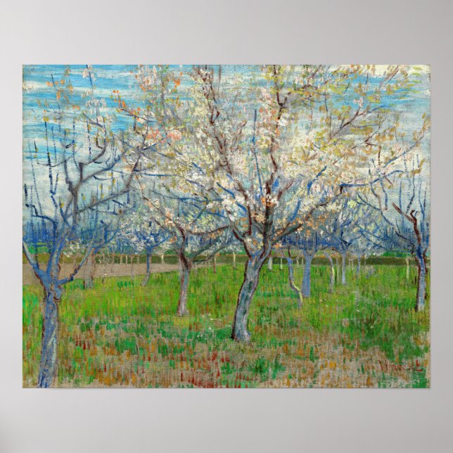 Affiche Vincent van Gogh - Orchard rose (Devant)