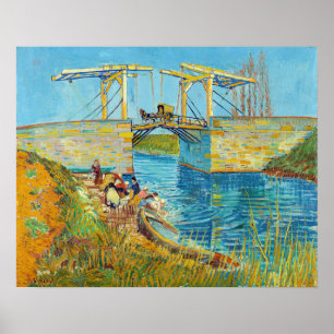 Affiche Vincent van Gogh - Pont Langlois à Arles #1