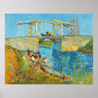 Vincent van Gogh - Pont Langlois à Arles #1