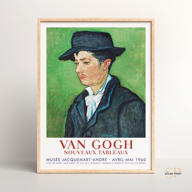 Affiche Vincent van Gogh Portrait d'Armand Roulin Art (Créateur téléchargé)