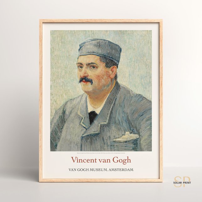 Affiche Vincent van Gogh Portrait d'Etienne-Lucien Martin (Créateur téléchargé)