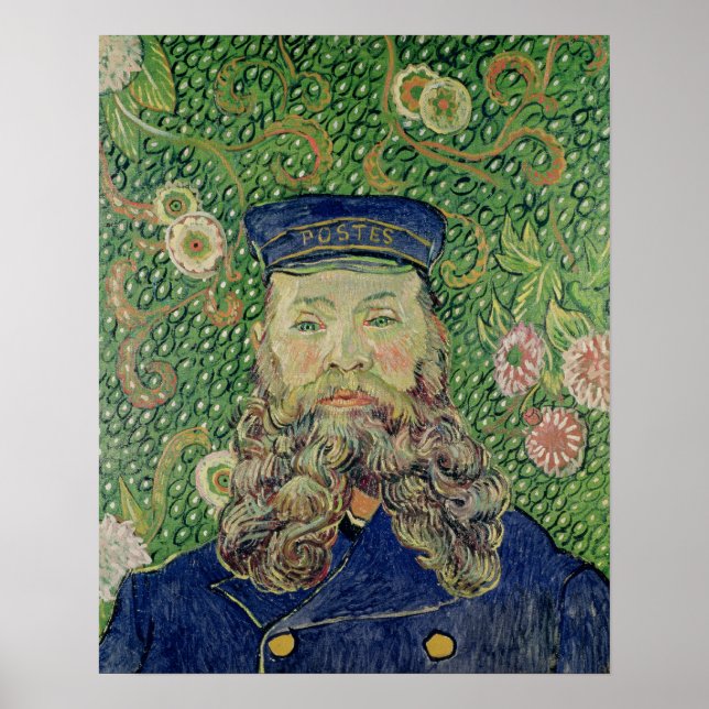 Affiche Vincent van Gogh | Portrait du facteur (Devant)