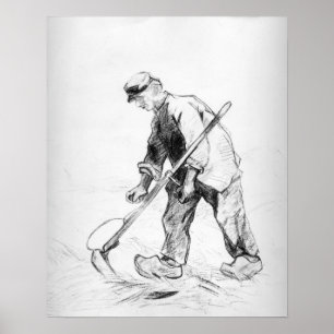 Affiche Vincent van Gogh Reaper