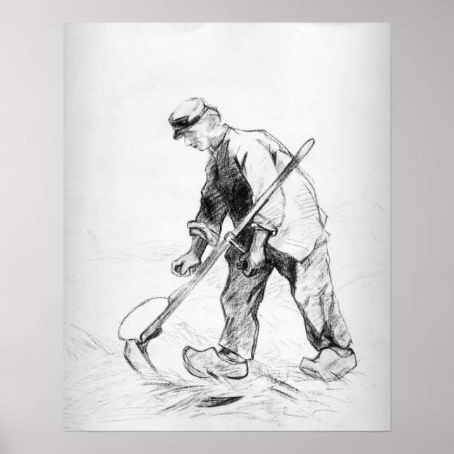 Affiche Vincent van Gogh | Reaper (Devant)