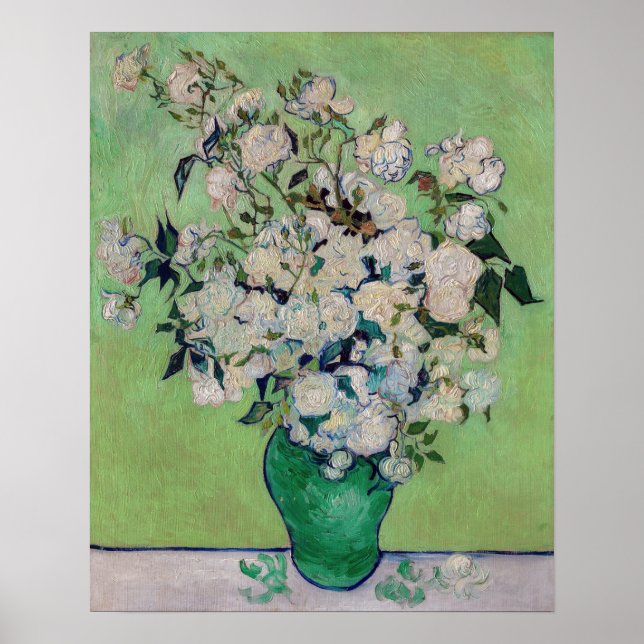 Affiche Vincent van Gogh - Rose (Devant)
