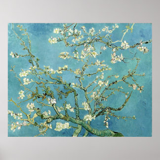 Affiche Vincent Van Gogh’s Almond Blossom Vintage peinture