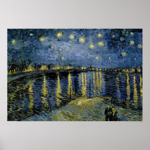 Affiche Vincent van Gogh - Starry Night