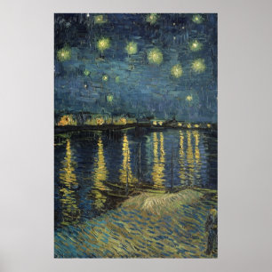 Affiche Vincent van Gogh   Starry Night Over the Rhone