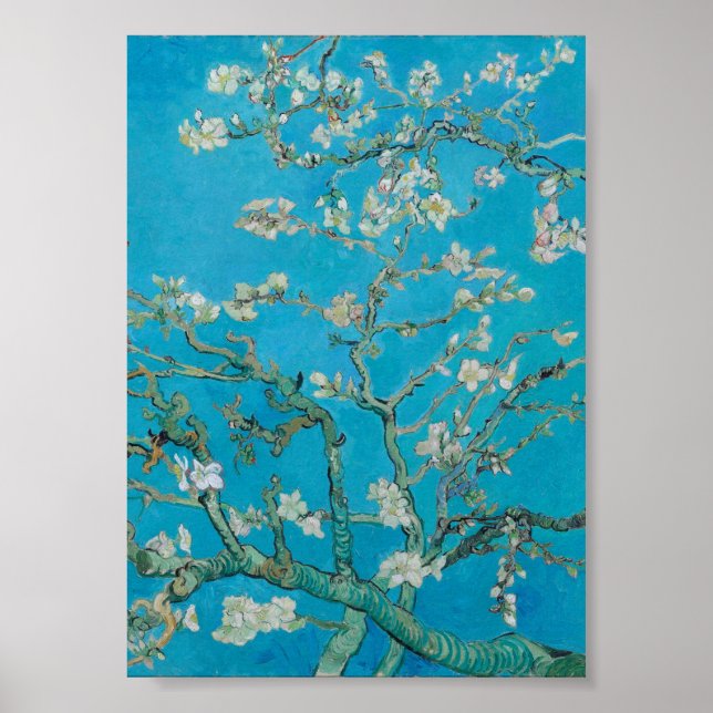 Affiche Vincent Van Gogh - Succursales aux amandes (Devant)