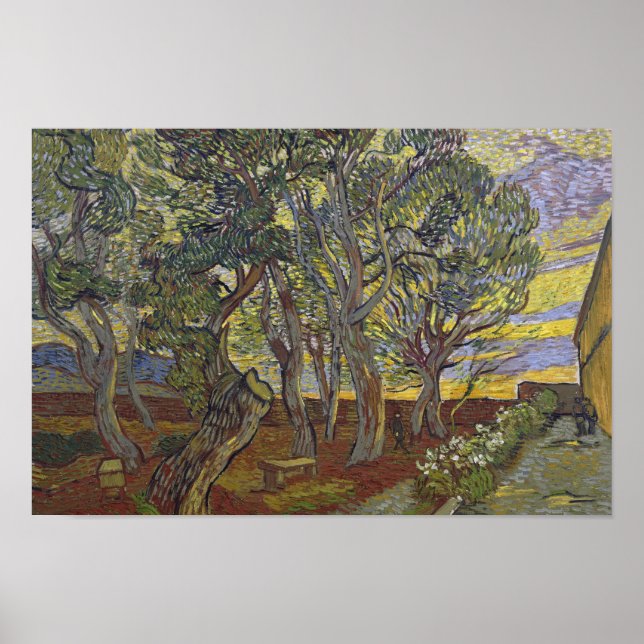 Affiche Vincent van Gogh - The Harvest (for Emile Bernard) (Devant)