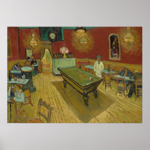 Affiche VINCENT VAN GOGH- The night cafe 1888