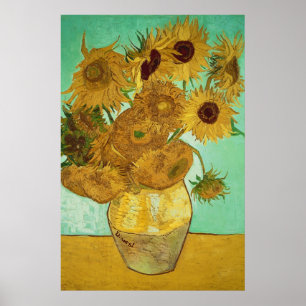 Affiche Vincent van Gogh   Tournesols, 1888