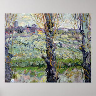 Affiche Vincent van Gogh   Vue d'Arles, 1889