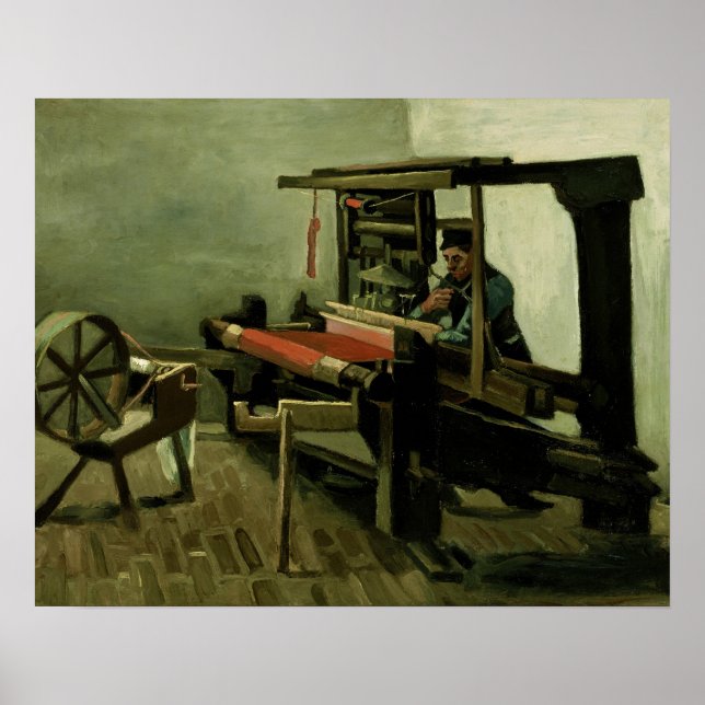Affiche Vincent van Gogh - Weaver (Devant)