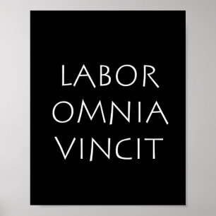 Affiche Vincit de la société du travail