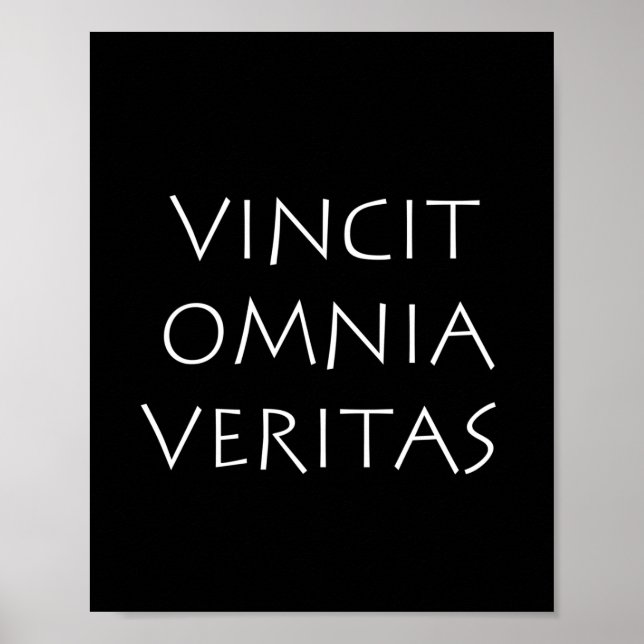 Affiche Vincit omnia veritas (Devant)