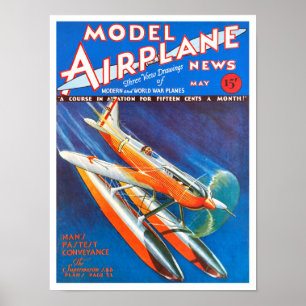 AFFICHE VINT "ART RECYCLÉ" IMPRIMER MAGAZINE COVER 1930