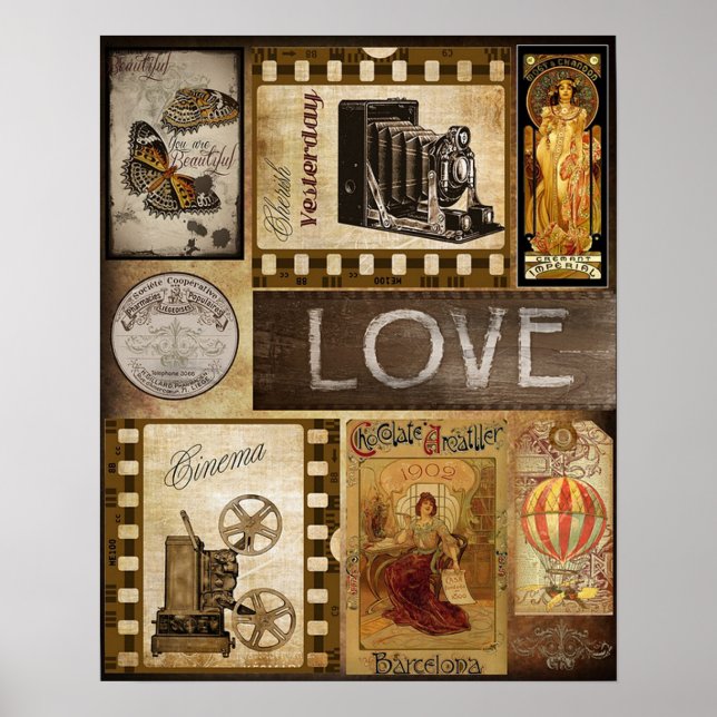 Affiche Vintage (Devant)