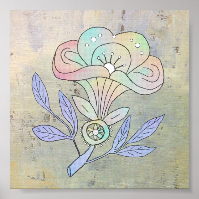 Affiche Vintage (Devant)