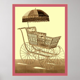 Affiche ~ vintage 1891 de la publicité de ~ antique de