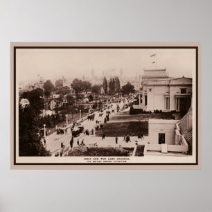 Affiche Vintage 1924 British Empire Exhibition photo