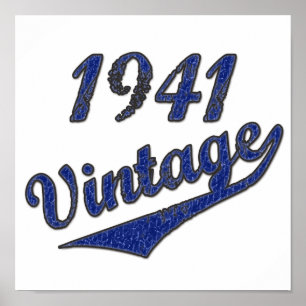Affiche vintage 1941