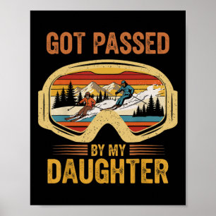 Affiche Vintage a été acheté par ma fille Famille de ski d