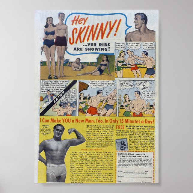 Affiche Vintage Advertisements (Devant)