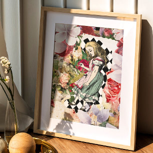 Affiche Vintage Alice au pays des merveilles