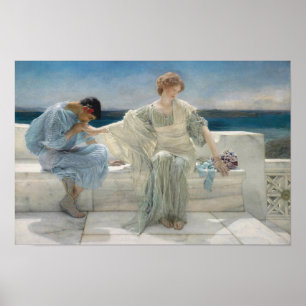 Affiche Vintage Alma-Tadema Ne me demandez rien de plus Be