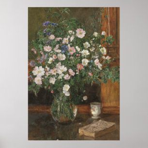 Affiche Vintage Anna Munthe-Norstedt Wild Briar Roses