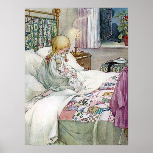 Affiche Vintage Anne Anderson Daisy My Dolly (Devant)