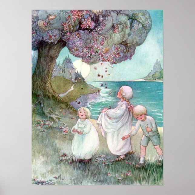 Affiche Vintage Anne Anderson L'arbre à sucre (Devant)