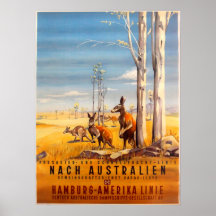 Vintage (années 1930) Allemagne HAPAG Cruise Line