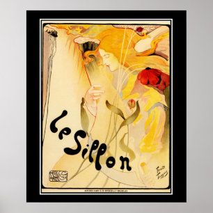 Affiche vintage Art Déco