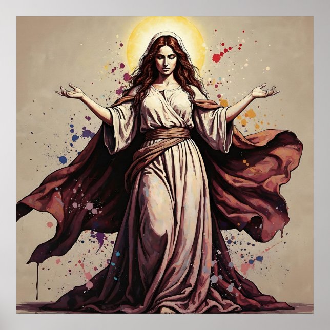 Affiche Vintage Art Mary Magdalene   (Devant)