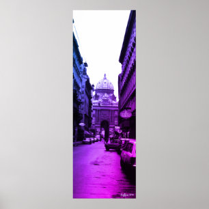 Affiche Vintage Autriche Palais Impérial de Vienne