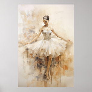 Affiche Vintage Ballerina