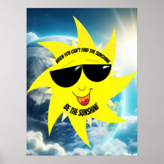 Affiche Vintage Be The Sunshine