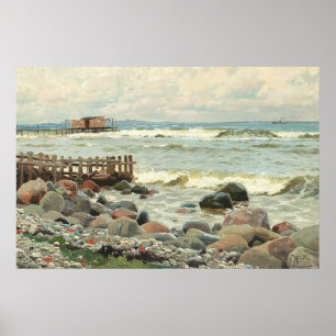 Affiche Vintage Beach   Vintage Seascape