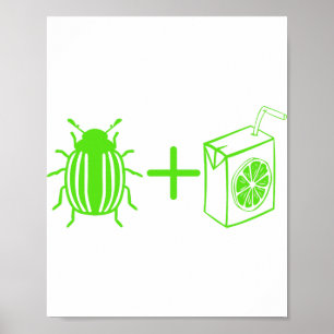 Affiche Vintage Beetles Halloween Film Drôle Horreur Costu