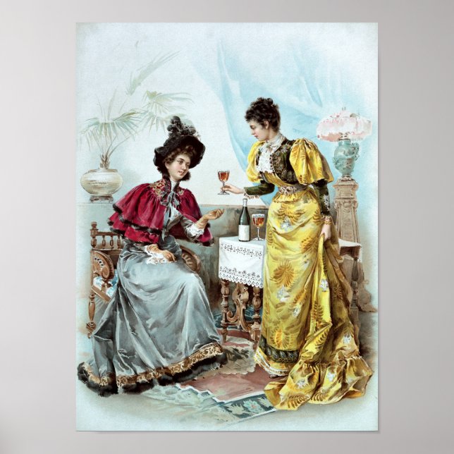 Affiche Vintage Beverage Advertisement (Devant)