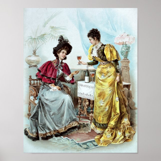 Affiche Vintage Beverage Advertisement (Devant)