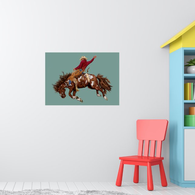 Affiche Vintage bronco (Pépinière 1)